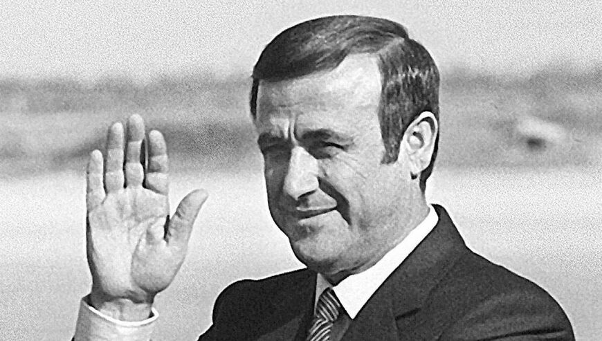 A picture taken 29 November 1984 in Damascus shows Rifaat al-Assad, the banished younger brother of late Syrian President Hafez al-Assad. 