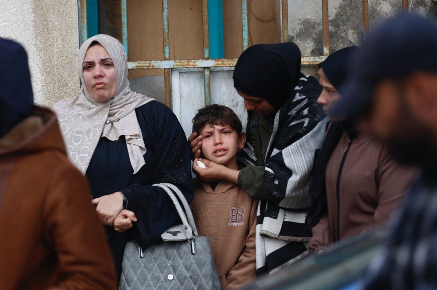 Children were among those killed in Gaza in Israeli strikes