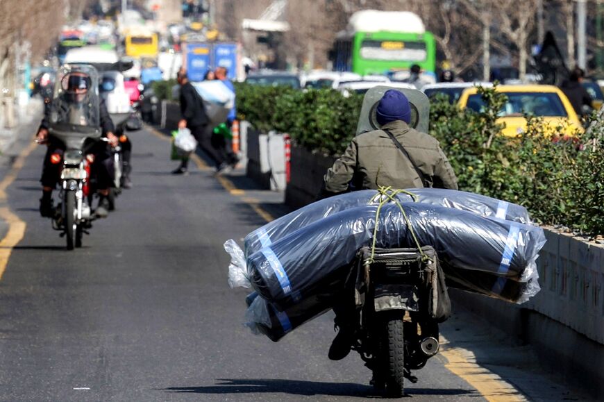 Some in Tehran are stocking up on essentials in case of war 