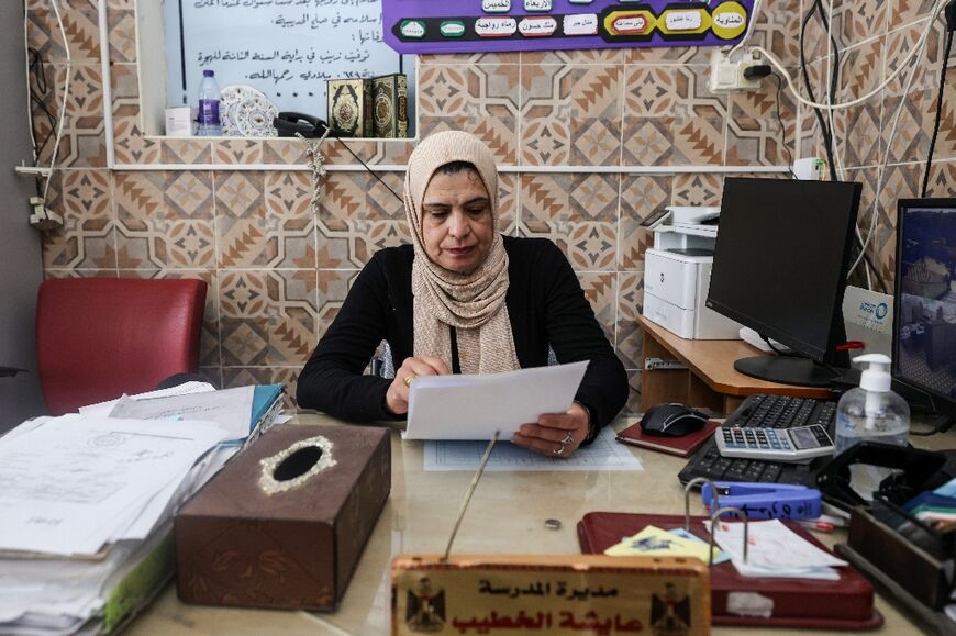 Headmistress Aisha Khatib said her own generation had better educational opportunities