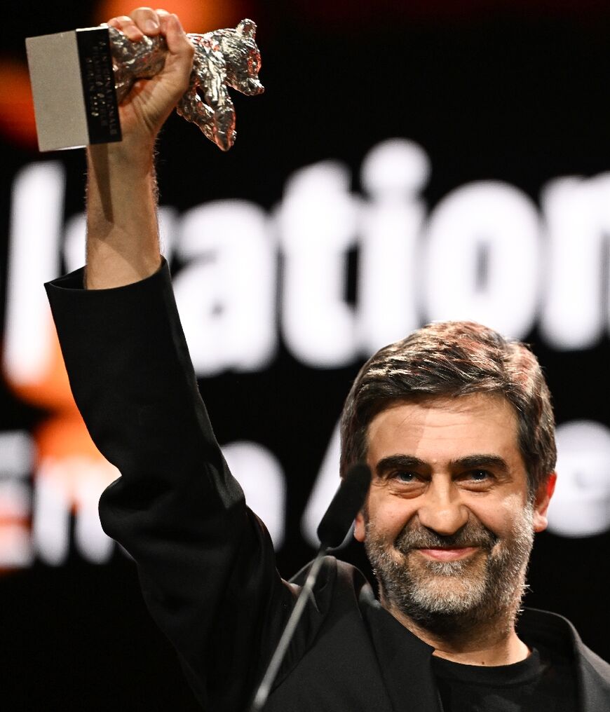 Silver Bear Grand Jury Prize winner Emin Alper ('Salvation') spoke up for those suffering in Iran and Gaza