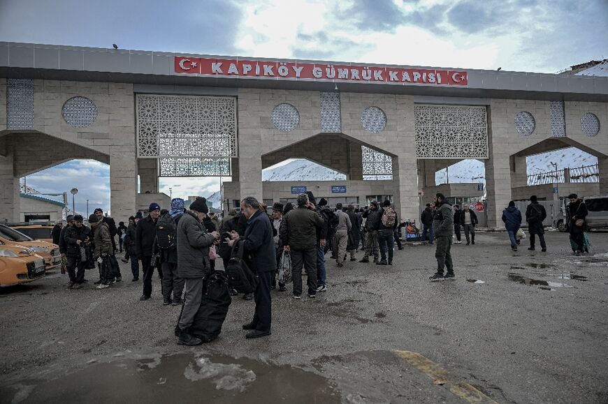 Turkey shares a 500-kilometre (300-mile) border with Iran 