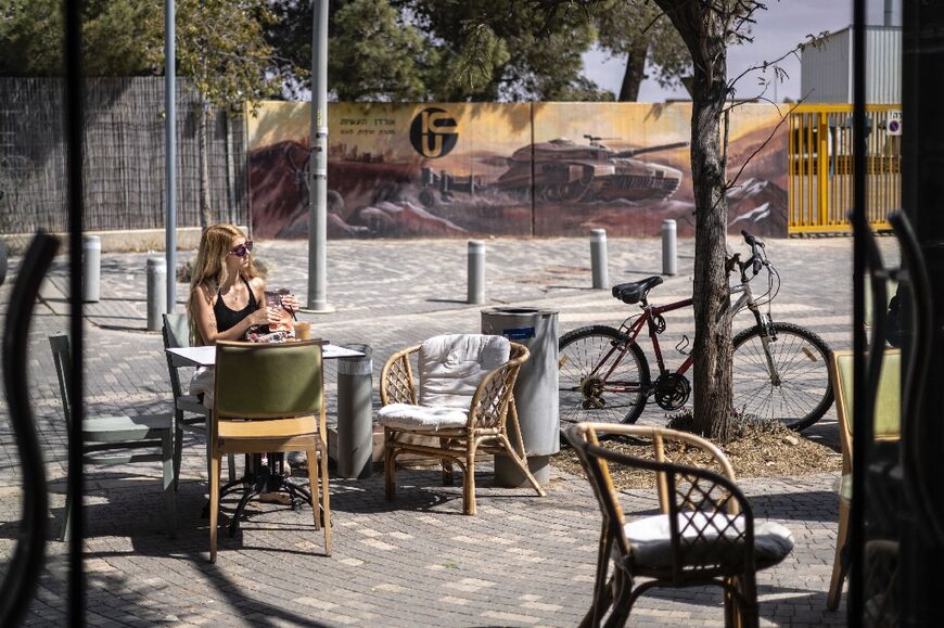 The local council says visitor numbers are up by about 80 percent from normal times as some 2,000 people have pitched up in Mitzpe Ramon