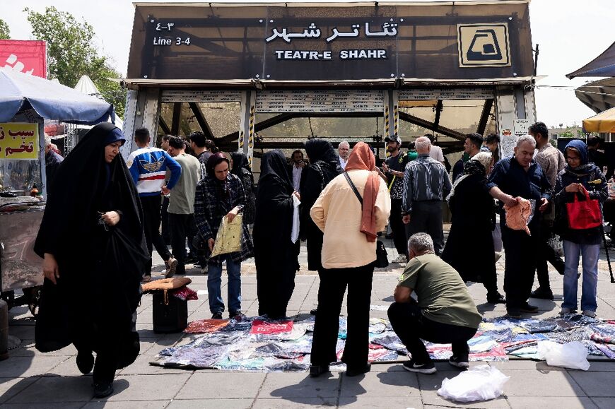 More people are resorting to street vending amid the economic fallout of the war