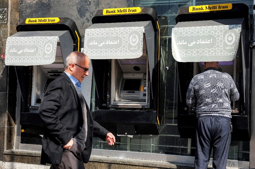 Limits were placed on cash withdrawals at ATM machines 