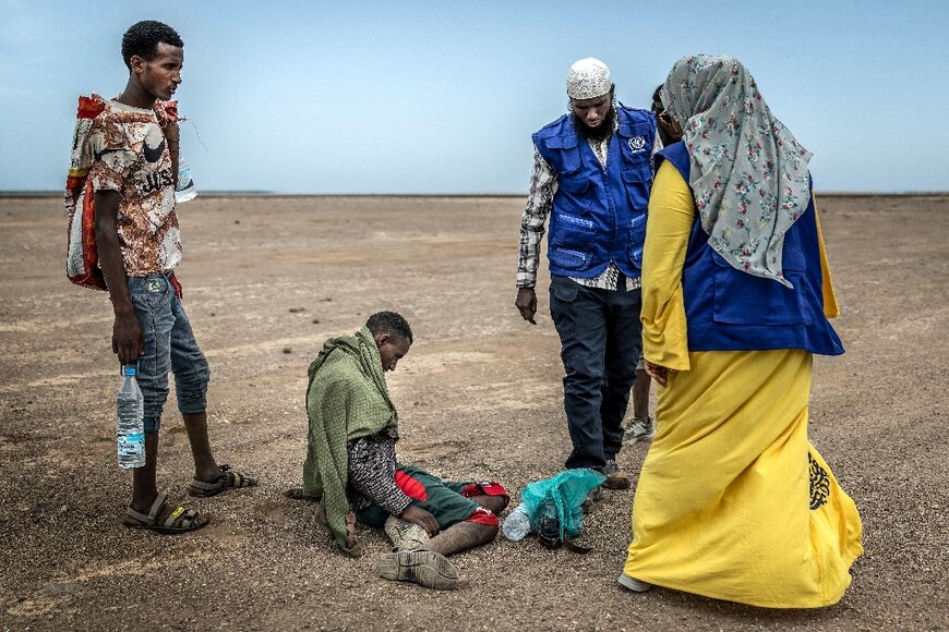 Many Ethiopians do not survive the gruelling trek to the coast