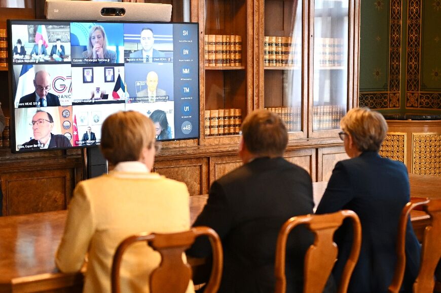 More than 40 countries took part in the virtual meeting