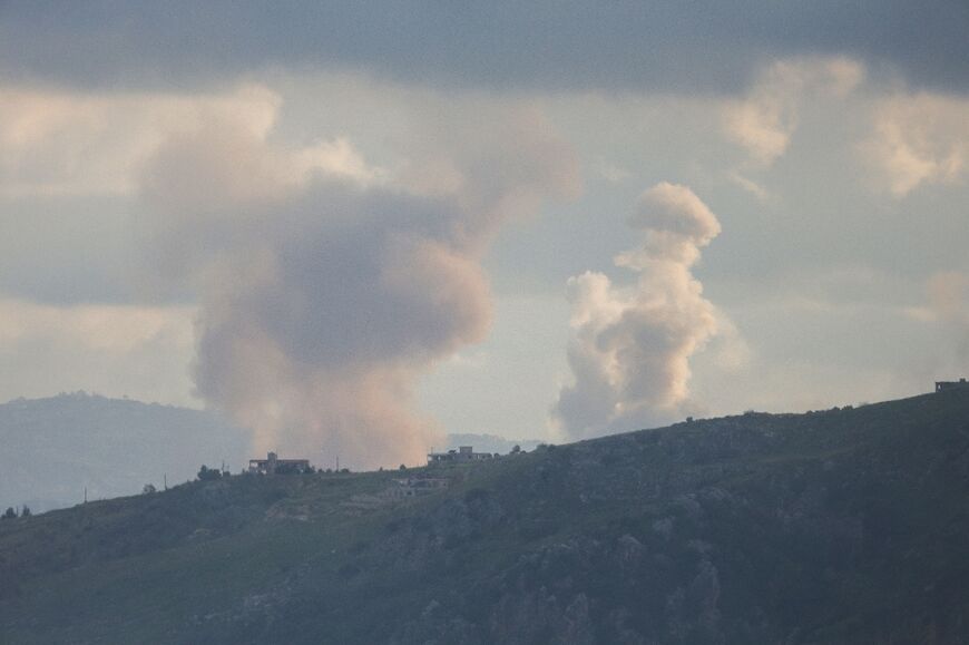 Israel said it used more than 450 tonnes of explosives to destroy two tunnels in Qantara, Lebanon