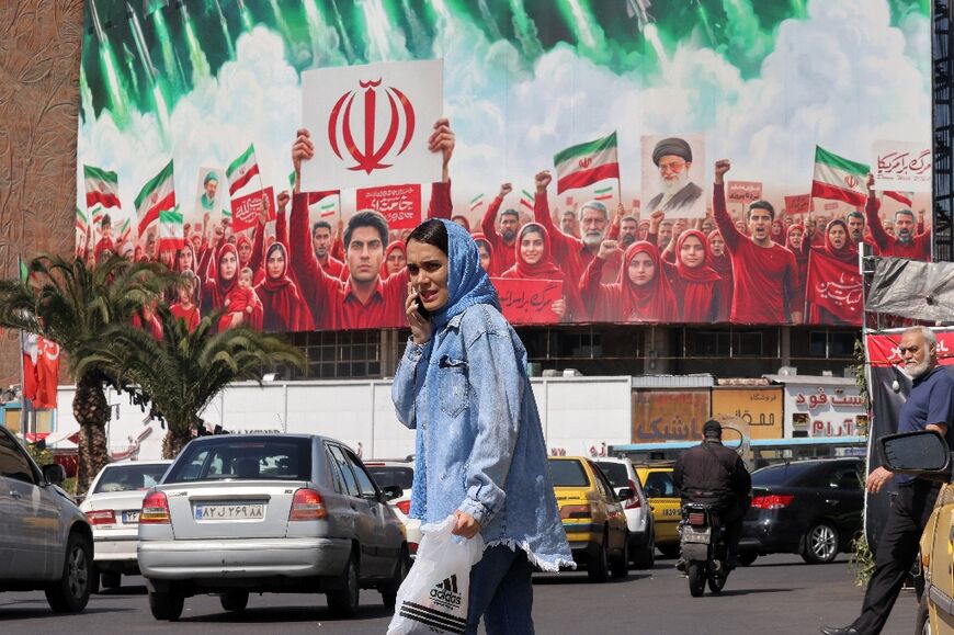 Many Tehran residents are continuing with normal life as best they can