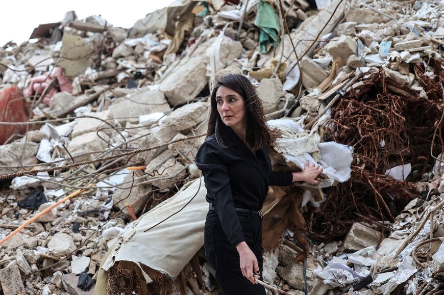 Ghida Krisht lost her mother and father when their house was bombed