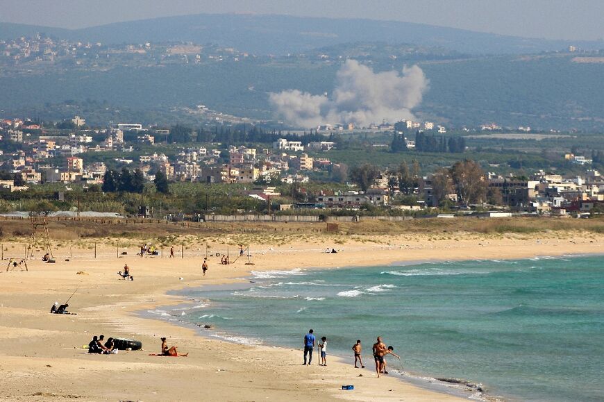 Israel has continued to carry out strikes in southern Lebanon, with Hezbollah retaliating with missiles launched at a military base