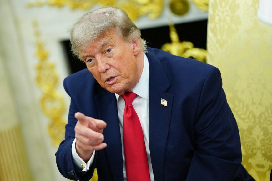 US President Donald Trump said Saturday that Iran would "no longer exist" if the United States is "forced" to resume the war
