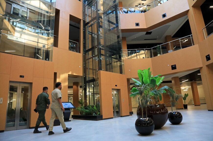 Spread over 600 hectares, the new complex which AFP journalists visited includes a main building topped by a golden dome modelled after the original structure built in the 1970s