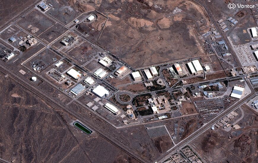 Iran's Natanz nuclear plant, in handout picture courtesy of Vantor
