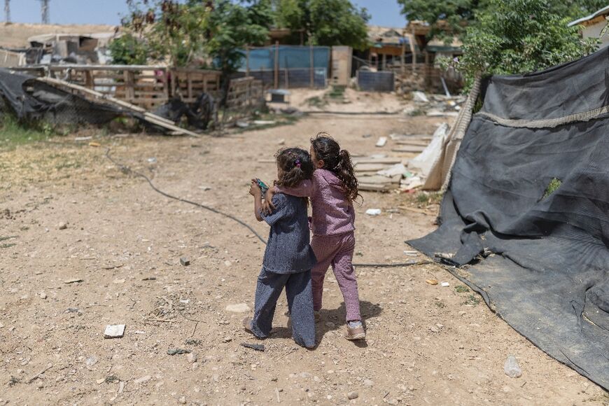 Palestinian Bedouin communities in the occupied West Bank are often isolated and vulnerable to pressure from settlers