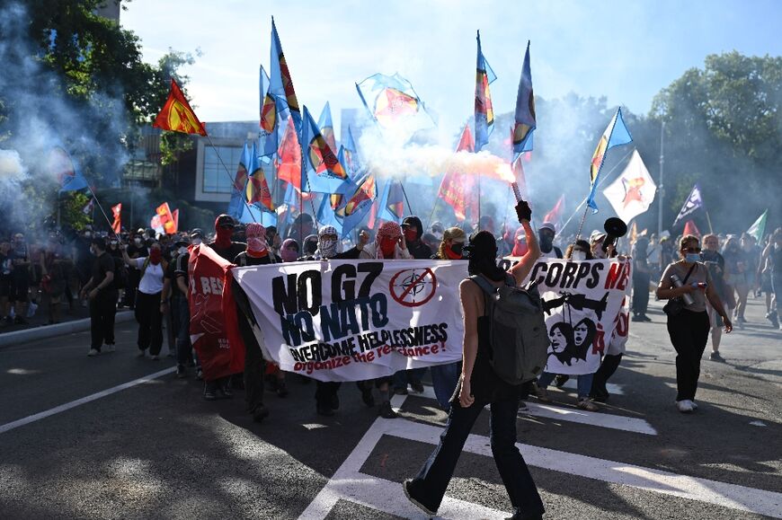 Protests in Geneva sometimes turned violent
