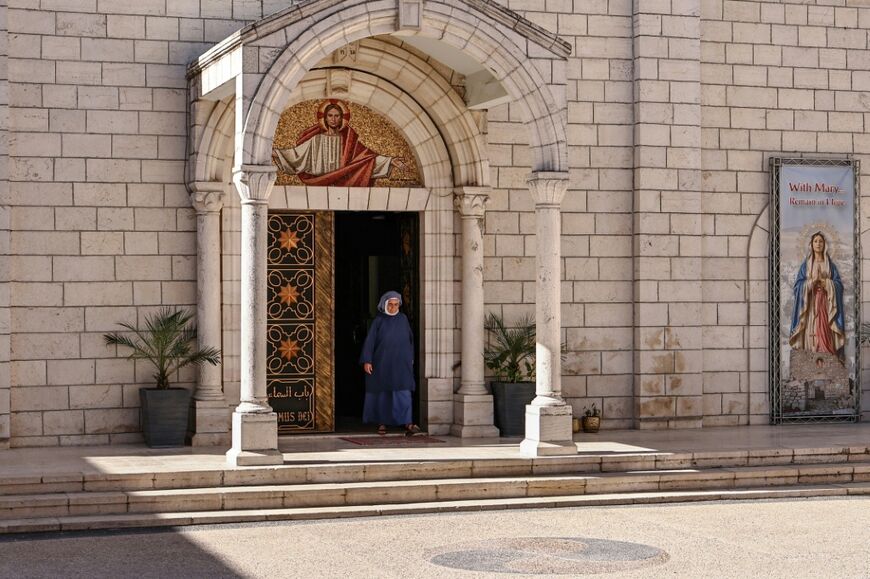 Christians in the West Bank now make up just over one percent of the population, down from six percent in 1967
