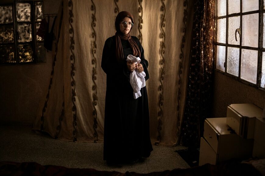 Alia al-Hallaq said she still couldn't accept the death of her nine-year-old, Mohammed