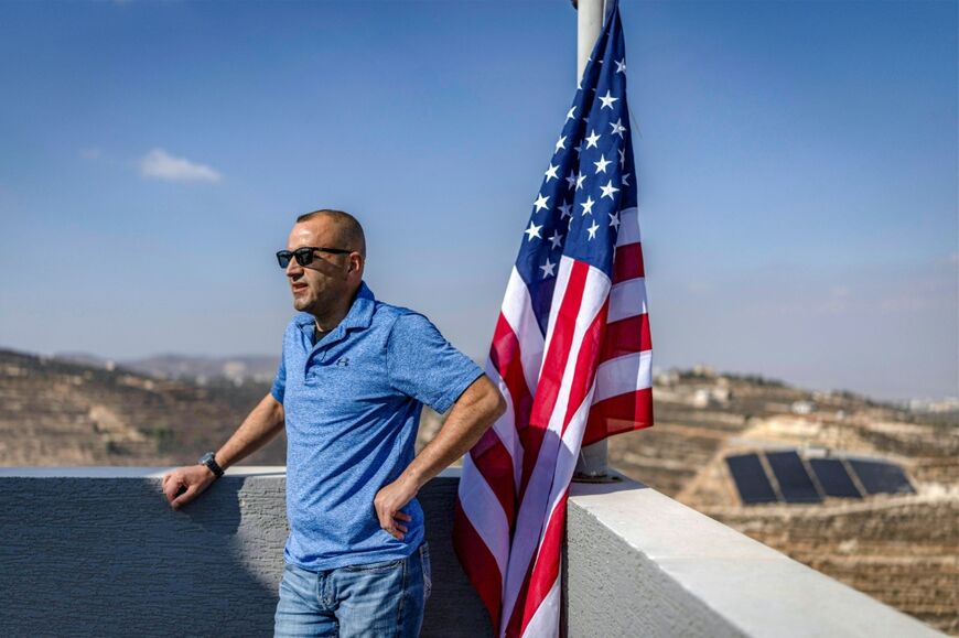 US-Palestinian dual citizen Louai Abu Ridi flew back from his adopted home of Ohio after settlers refused to let in food or other supplies