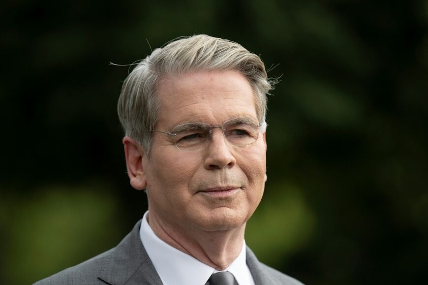 US Secretary of Treasury Scott Bessent speaks to the press outside the West Wing of the White House in Washington, DC, on August 20, 2026.