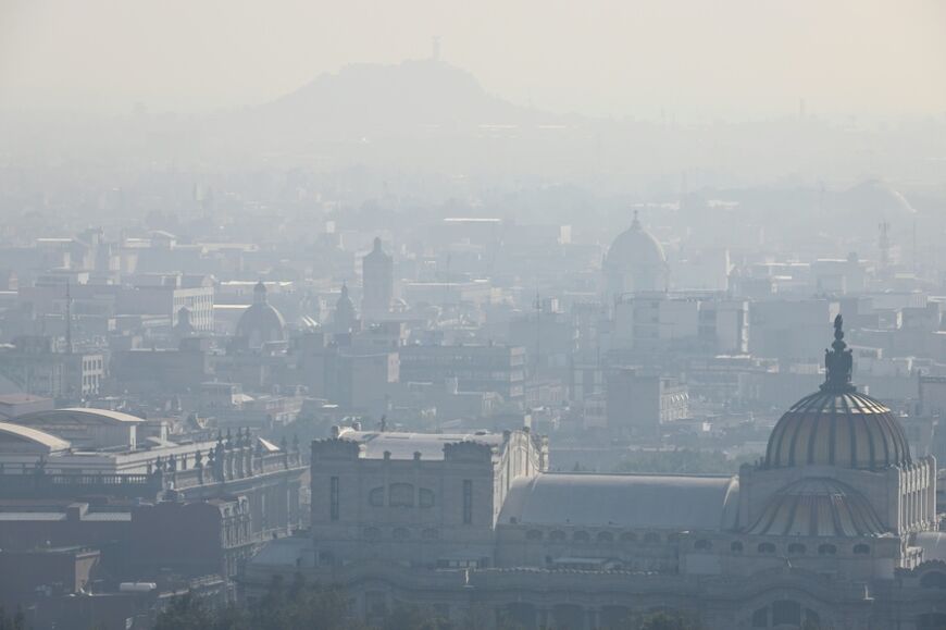 Pollution in Mexico City in February 2026