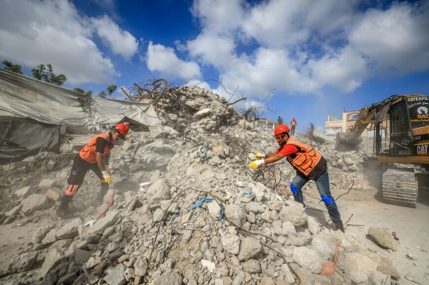 The rubble of Gazan buildings destroyed by Israel 'is part of a crime scene, a graveyard', Albanese says