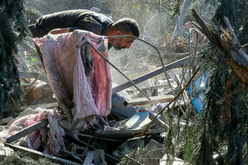 Overnight Israeli airstrikes killed 11 people in south Lebanon, state media said