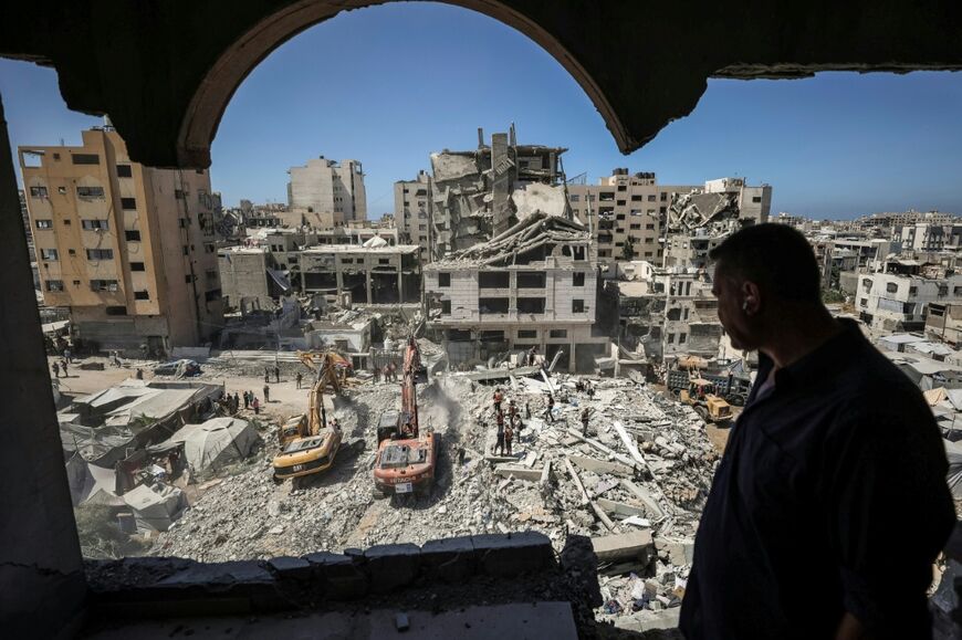 The building had been damaged by Israeli strikes during the war