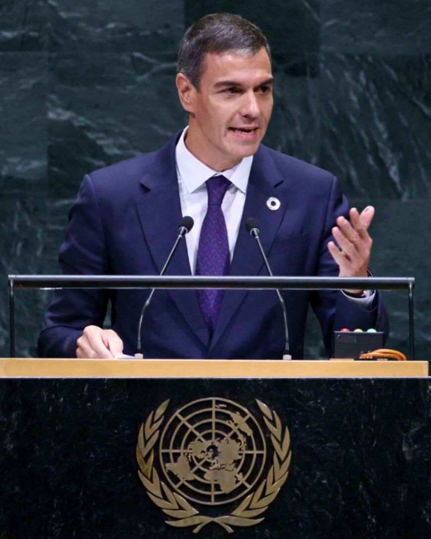 Spain's Prime Minister Pedro Sanchez called for a woman from Latin America to be appointed the next UN secretary-general