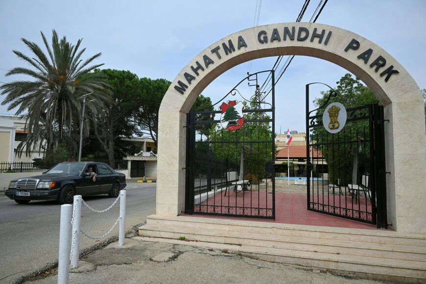 Mahatma Ghandi Park is another testament to the many foreign peacekeepers who have cycled through Ibl Al Saqi over the years