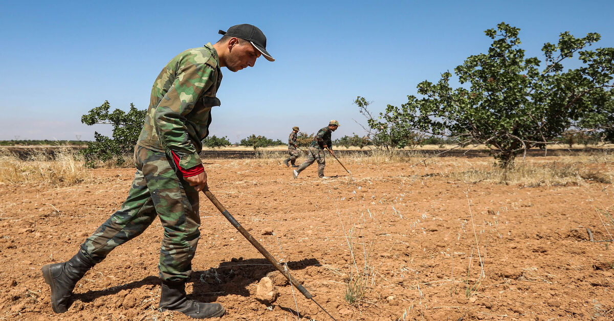 Syrian organizations work to remove war remnants in northwest Syria - Vimarsana News