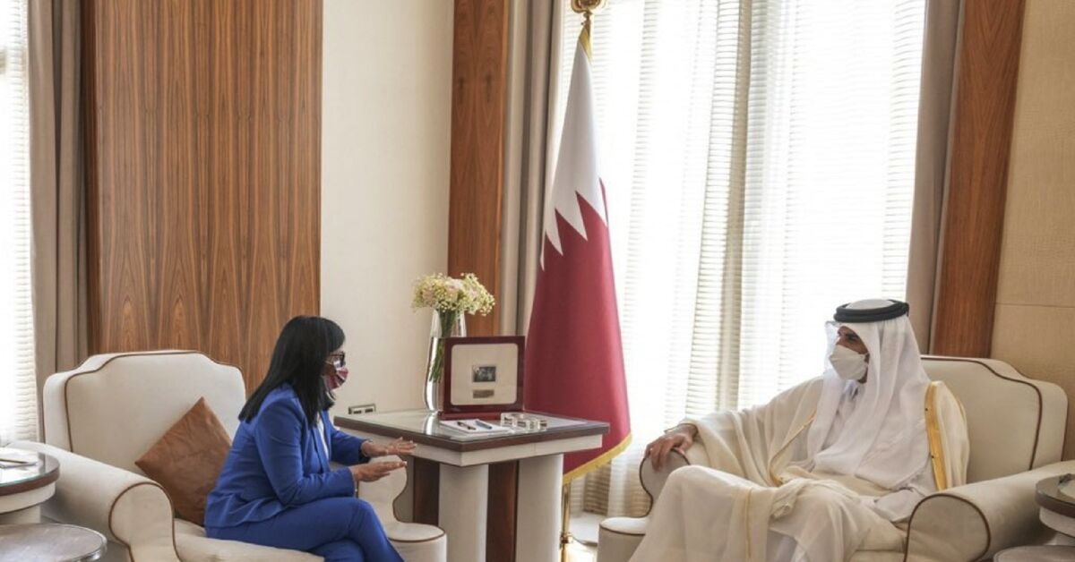 L’émir du Qatar accueille le vice-président vénézuélien en visite officielle
