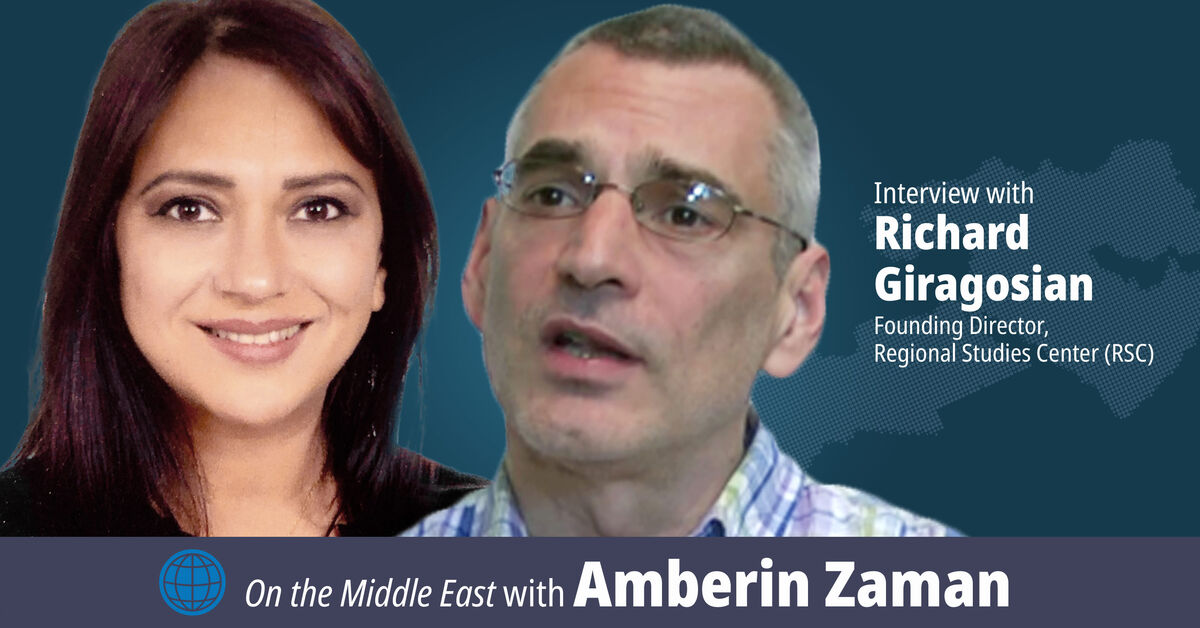 Armenia expert Richard Giragosian Peace between Armenia, Turkey more