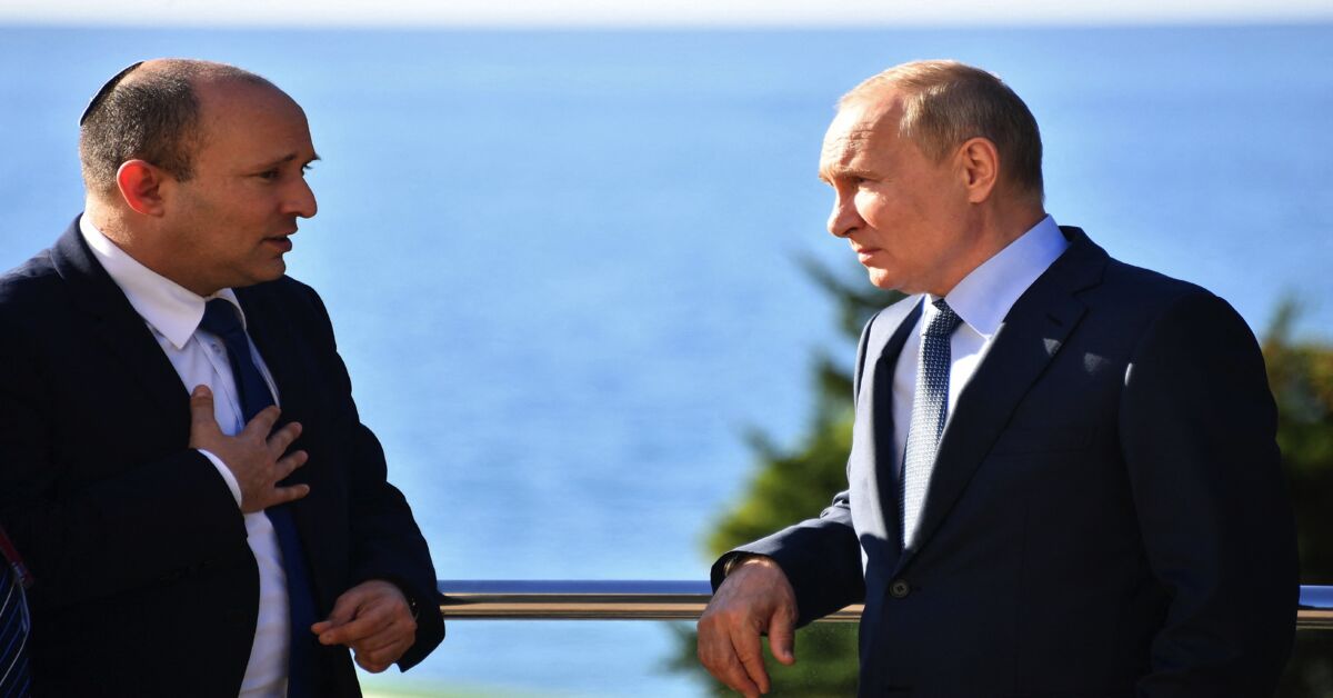 Bennett makes efforts to establish friendly relationship with Putin - Al-Monitor: The Pulse of the Middle East