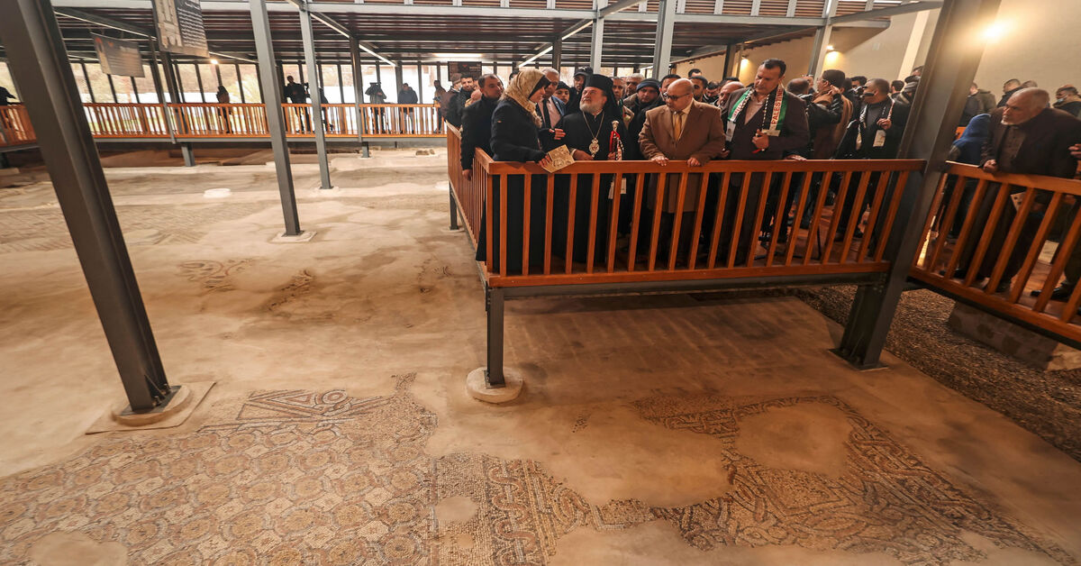 Gaza opens 1,700yearold Byzantine church to public News