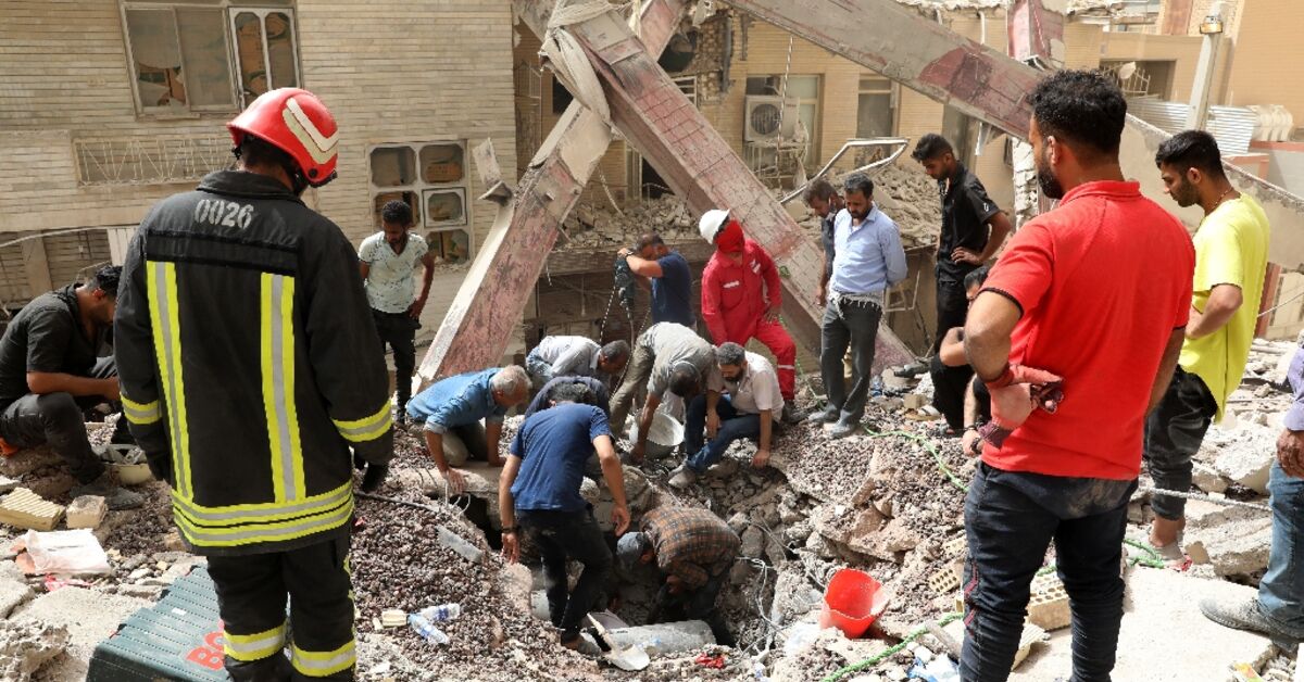 Death toll from Iran tower block collapse rises to 19 - Vimarsana News