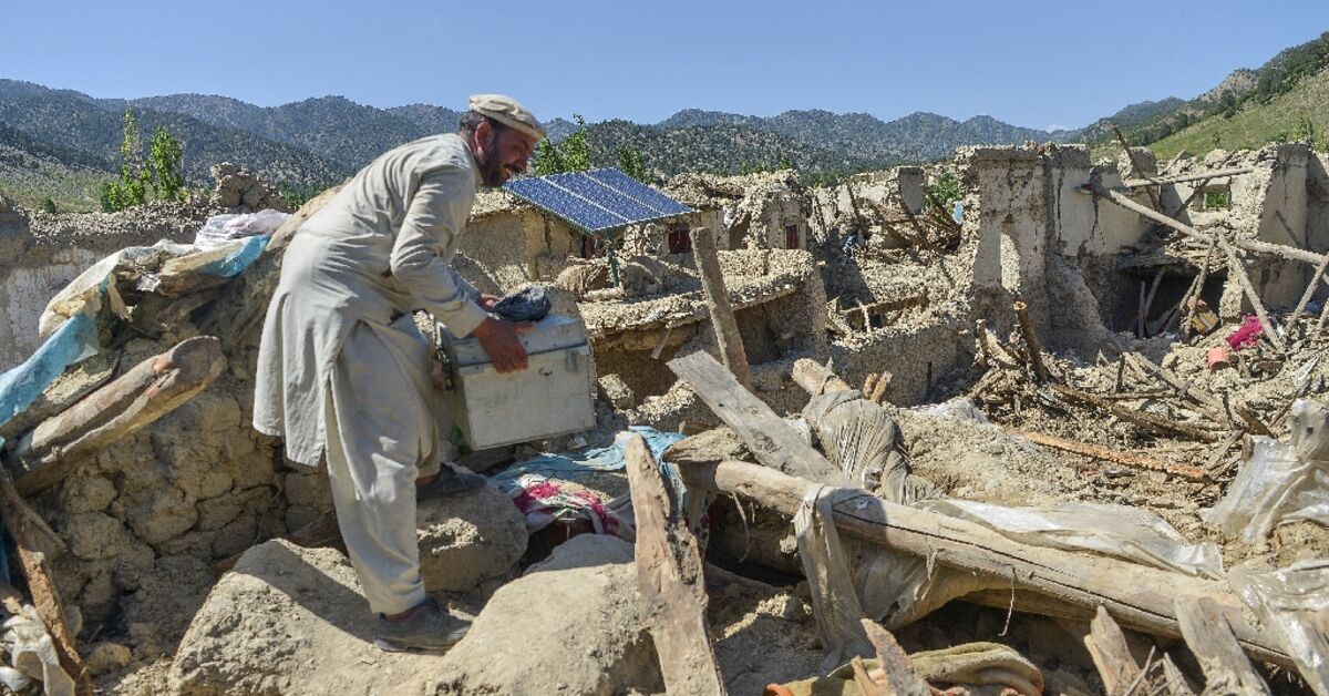 Quake-hit Afghan village struggles back to life as aid trickles in - AL ...