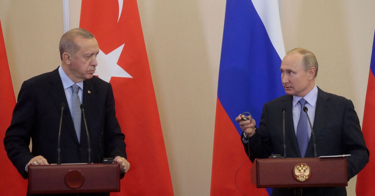 Meeting between Erdogan and Putin in Tehran