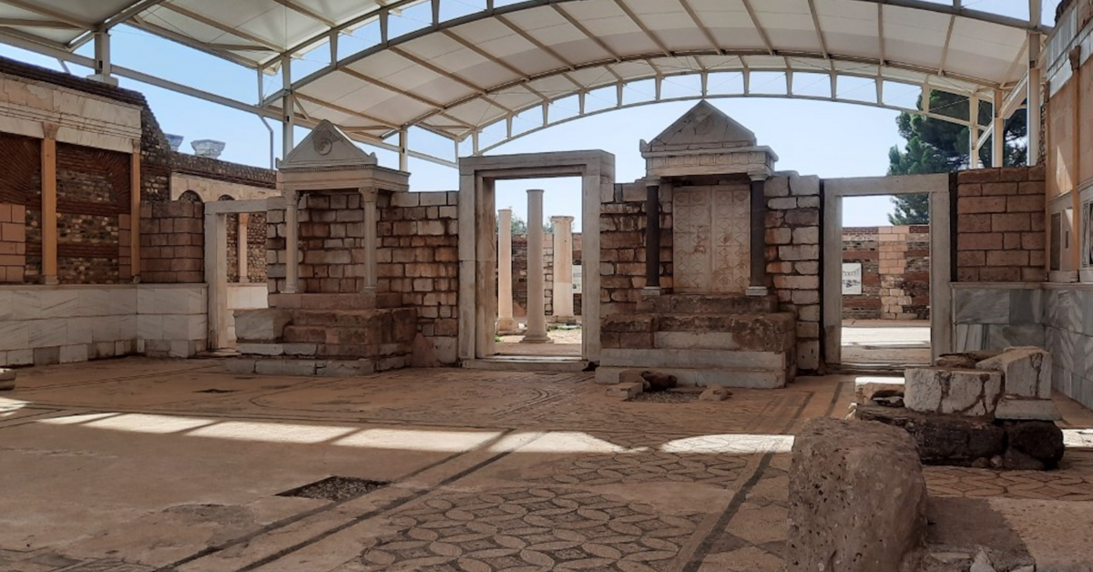 Türkiye’deki antik kalıntılar arasında devasa bir sinagog ortaya çıktı