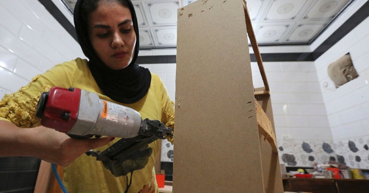 ‘But you’re a woman’: Iraqi furniture-maker carves up stereotypes
