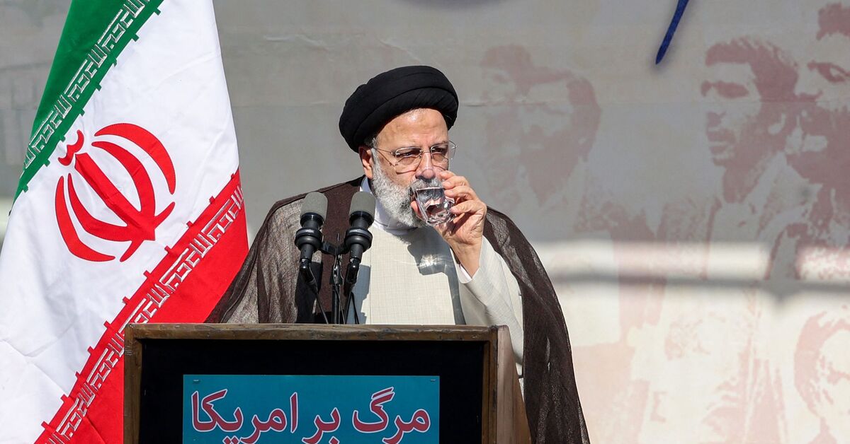 Iran Rashedi Iran's Raisi downplays protests in visit to flashpoint Kurdish city ...