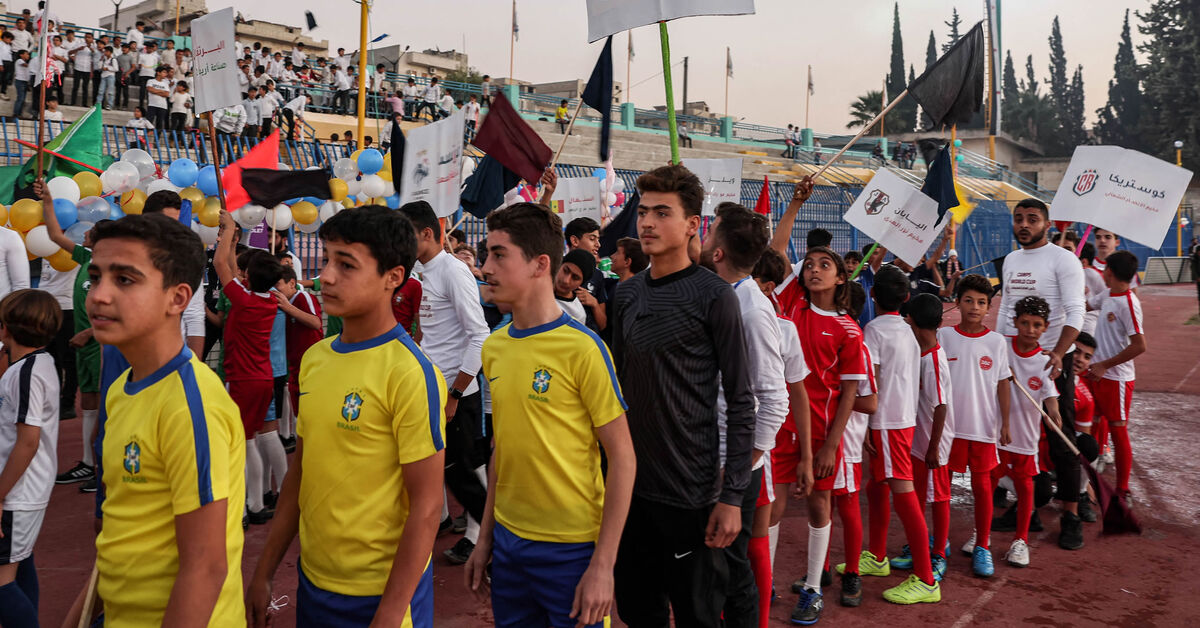 Syrian children in Idlib take part in their own World Cup - Vimarsana News