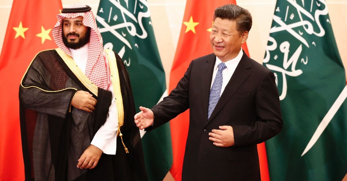 Chinese flags flutter in Saudi capital ahead of Xi visit