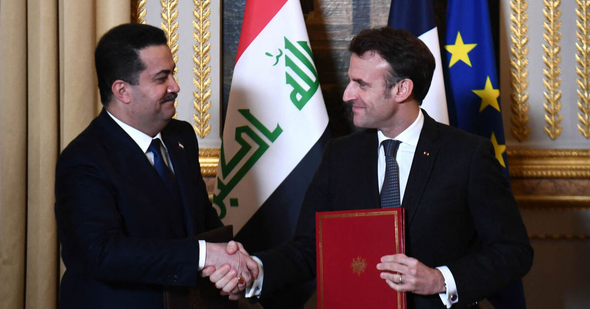 En Irak, Macron cherche une plus grande sphère d’influence pour la France
