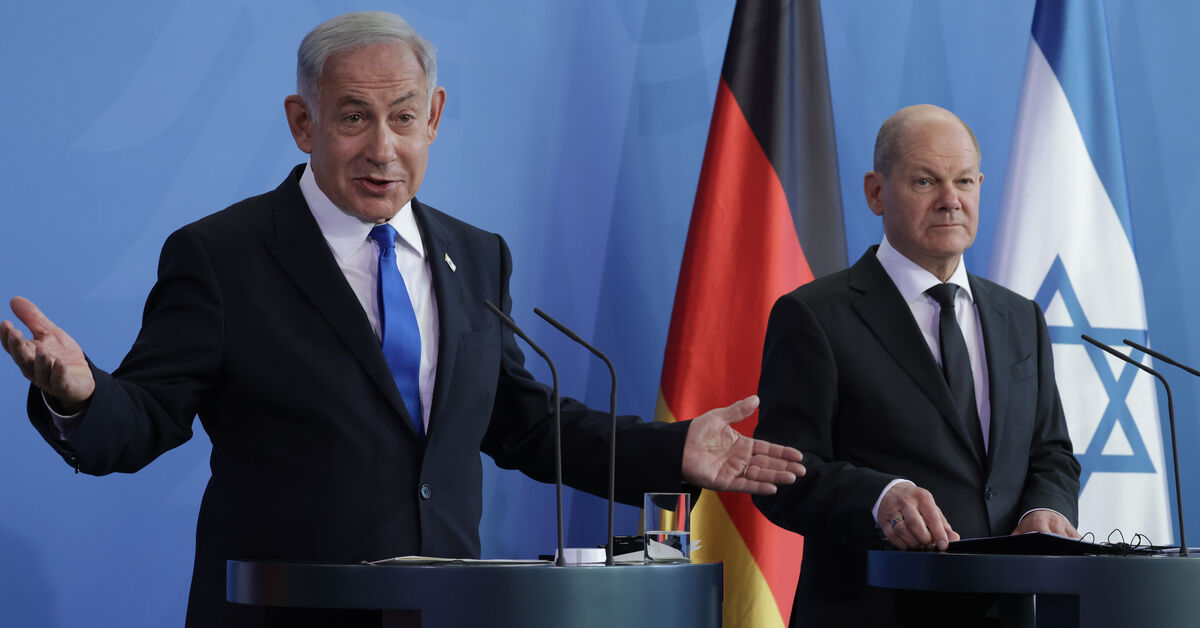 Israel wird die Ukraine mit Anti-Drohnen-Systemen beliefern, während Netanjahu Deutschland besucht