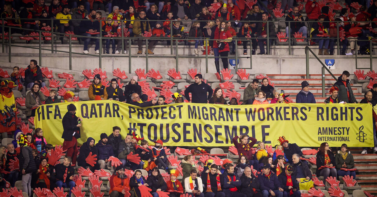 World Cup migrant workers still detained in Qatar: report - Vimarsana News