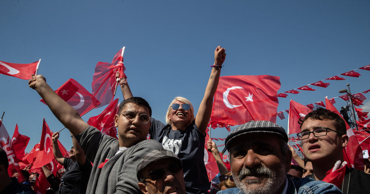 Turkey Elections Latest polls put Erdogan challenger on verge of first