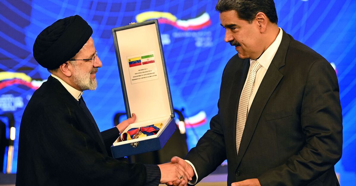 Raisi iraní elogia el «nuevo orden mundial» al reunirse con Maduro en Venezuela