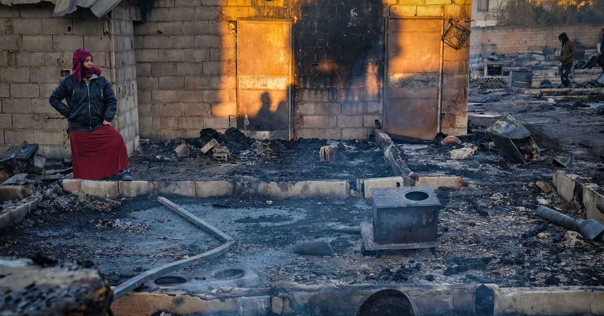 Fire engulfs Syrian refugee camp in Lebanon as plight grows - Vimarsana News