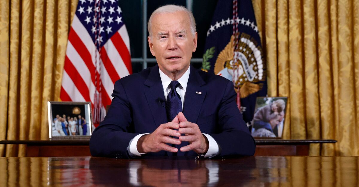 Biden links Hamas Putin as he pledges unprecedented Israel support Biden links Hamas Putin as he pledges unprecedented Israel support